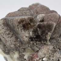 Mica et tourmaline sur quartz brut afghan