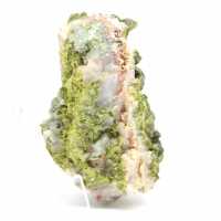 Imilchilgrüner Epidot, eine natürliche Formation auf Ganggestein