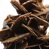 Barita marrón cristalizada de Marruecos