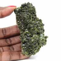 Imilchil-Epidot auf Originalgestein