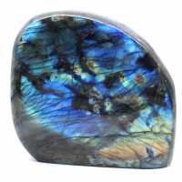 Autentica labradorite lucidata, ornamento minerale