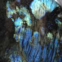 Pierre de Labradorite Polie, Authenticité Madagascar