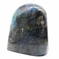 Polished Labradorite Mineral Ornament for Indoor Use