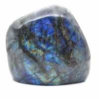 Pietra di labradorite naturale lucidata, ornamento