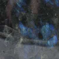 Polished Labradorite Rock, Decorative Piece from Madagascar