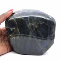 Labradorite lucidata autentica del Madagascar, pezzo decorativo
