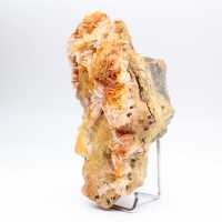 Exemplar de barita laranja marroquina em cristais naturais.