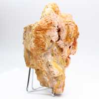 Exemplar de barita laranja marroquina em cristais naturais.