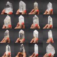 Prisme de quartz avec inclusion