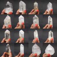 Prisme de quartz avec inclusion