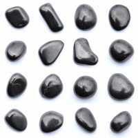 Galet en shungite