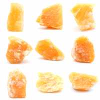 Orangencalcit aus mexiko