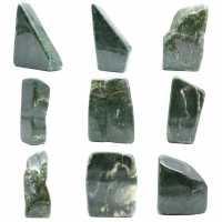 Dekorative nephrit-jade