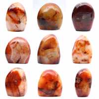 Cornaline Polie Petite Pièce - Spécimen Minéral de Décoration (Madagascar)