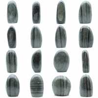 Piedra natural de jaspe verde estriado