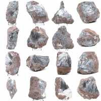 Pyrolusite cristallisée