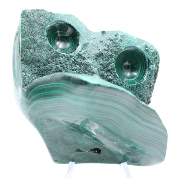 Forme libre en malachite