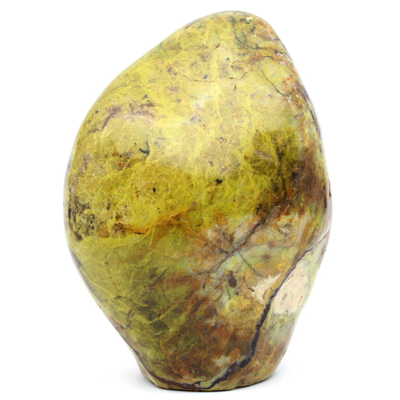 Dekorationsstein in grünem Opal
