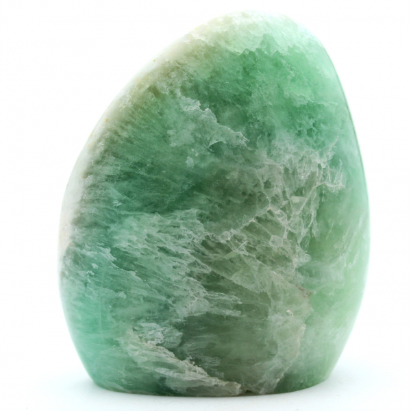 Forme libre en pierre de Fluorite verte