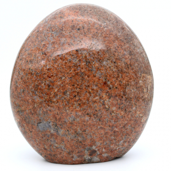 Piedra de dolomita naranja pulida