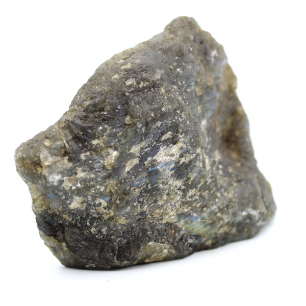 Forme libre en pierre de Labradorite une face polie