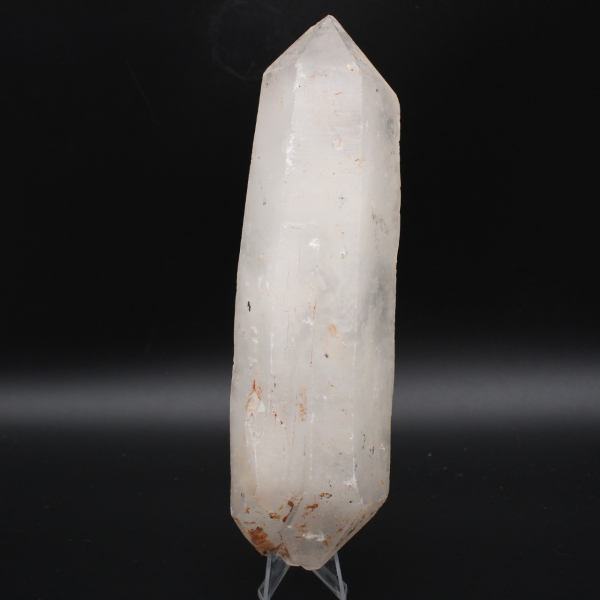 Cristal de quartz bi-terminé naturel