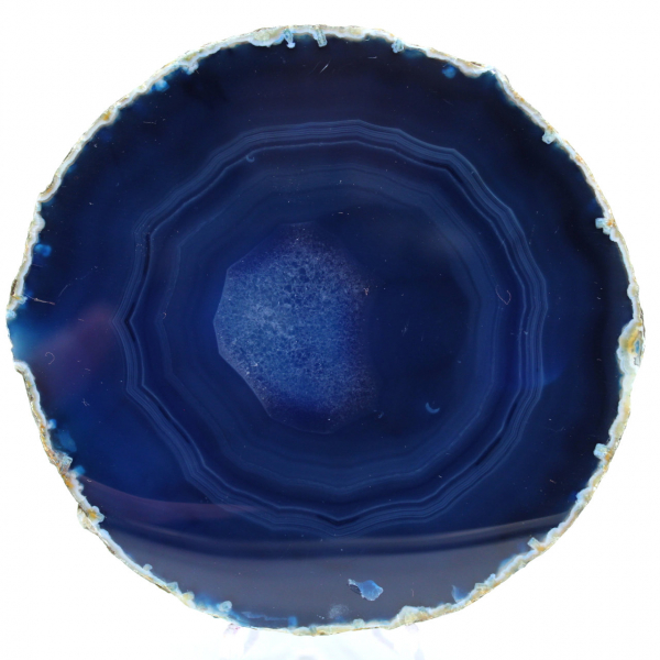 agata blu ornamentale