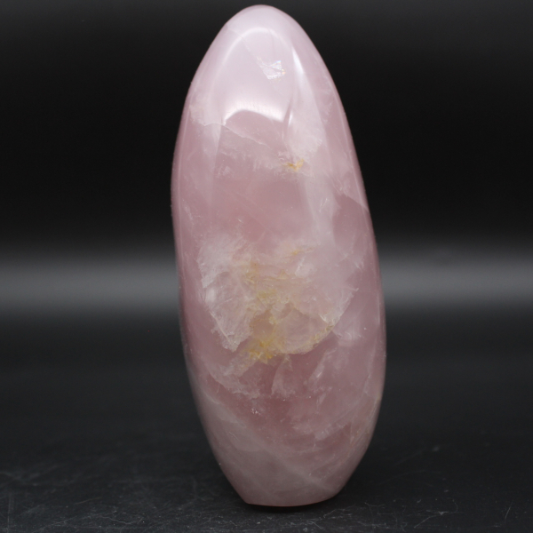 Piedra pulida de cuarzo rosa