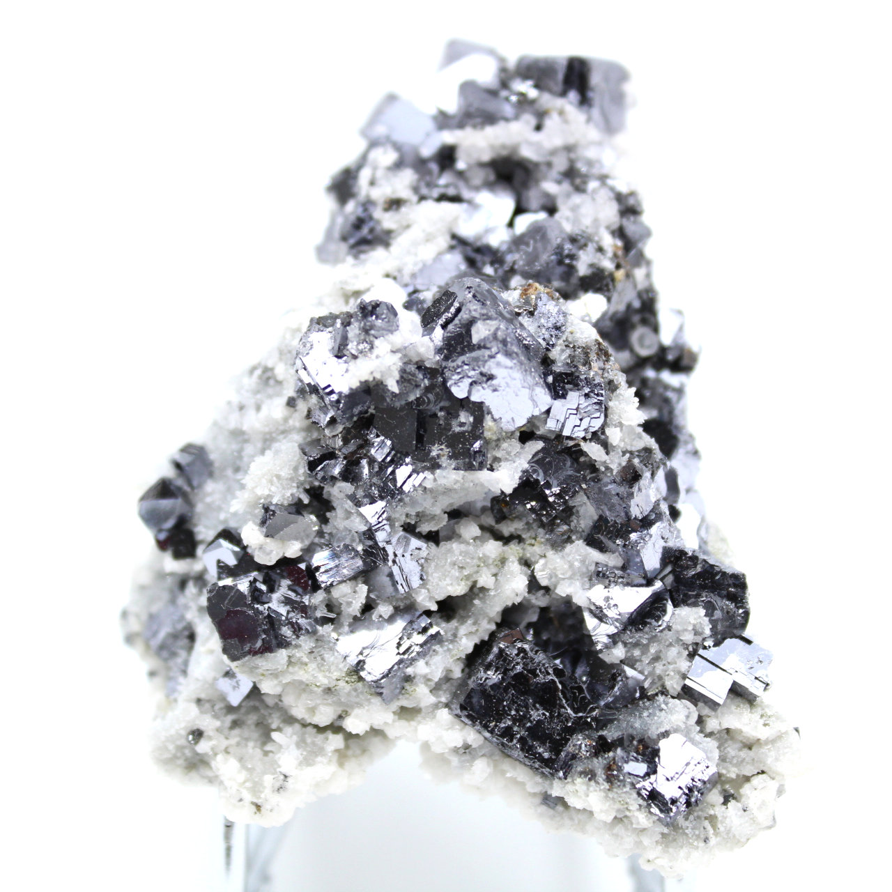 Sphalérite avec calcite et galène