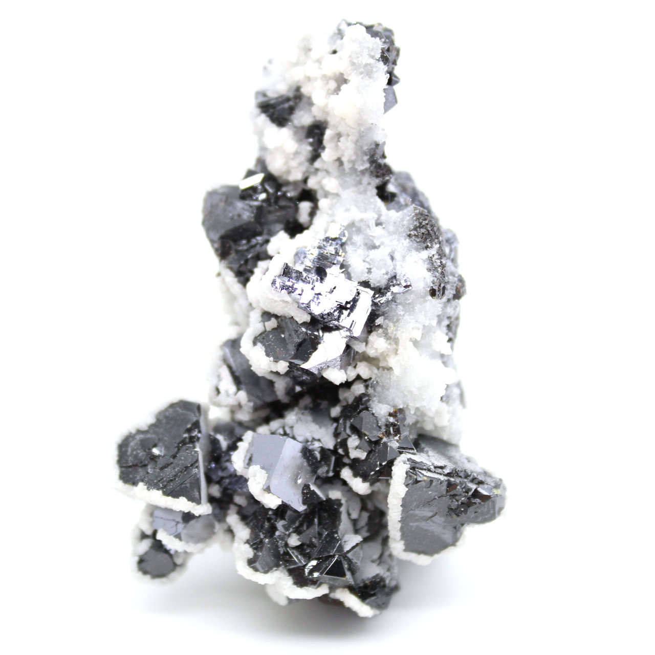 Sphalérite calcite et galène naturelle