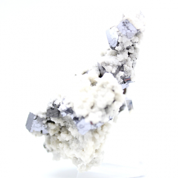 Crystallization of sphalerite, galena and calcite