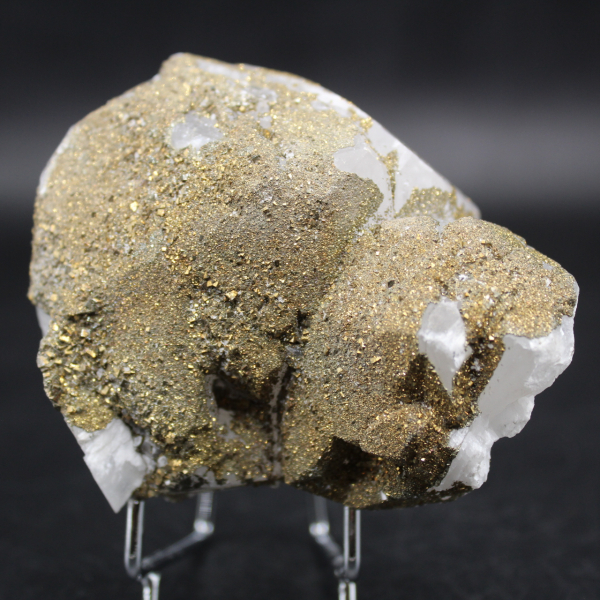 Calcite et pyrite naturelles