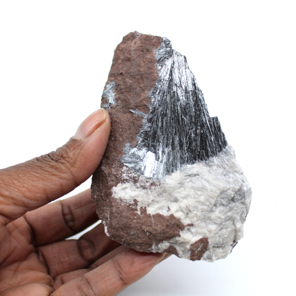 Natural pyrolusite rock