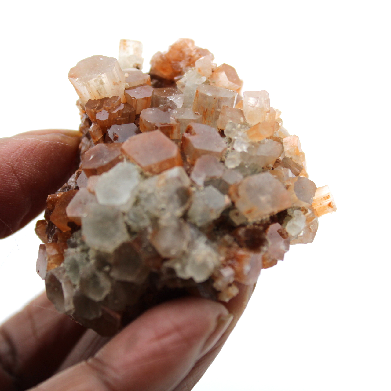 Roche d'aragonite naturelle