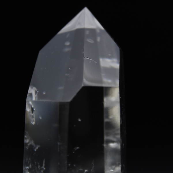 Prisme de cristal de roche ornementale