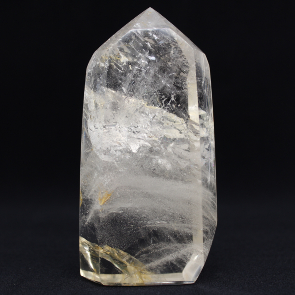 Prisme de cristal de roche de collection