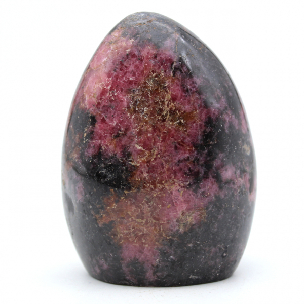 Roche en Rhodonite naturelle