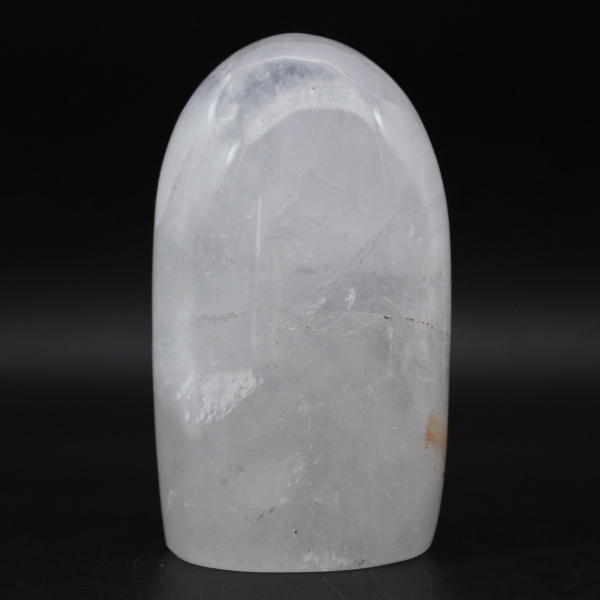 Natural rock crystal stone
