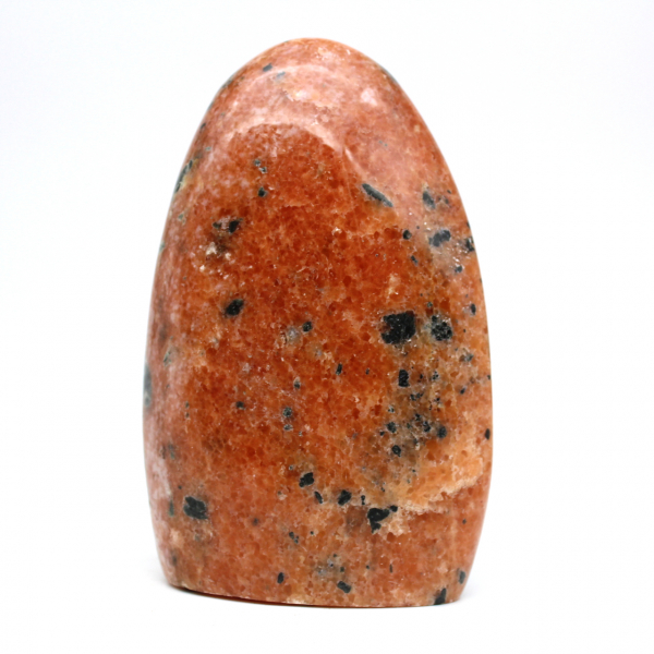 Decorative natural orange calcite