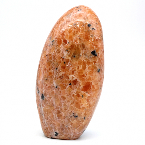 Orange calcite block to lay