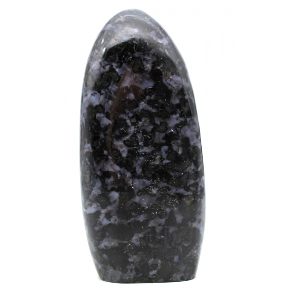 Natural indigo gabbro stone
