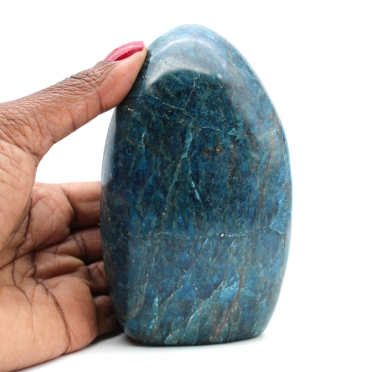 Apatite polished stone