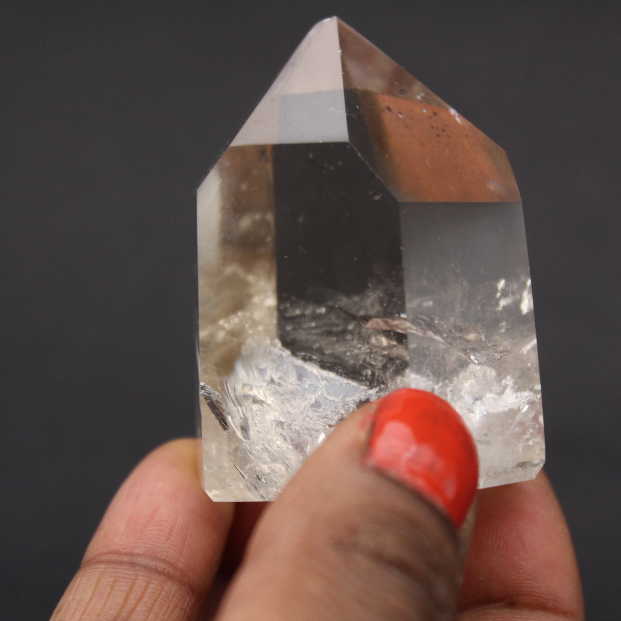 Prisme de cristal de roche