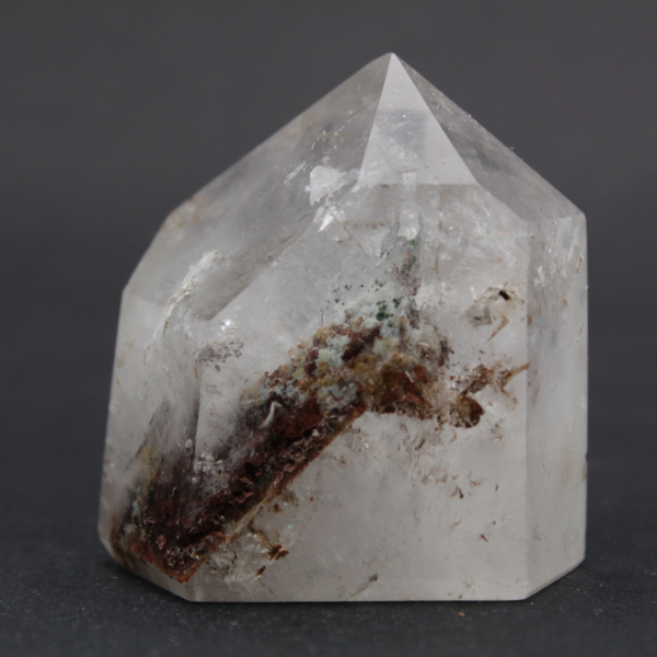 Prisme de cristal quartz avec inclusion
