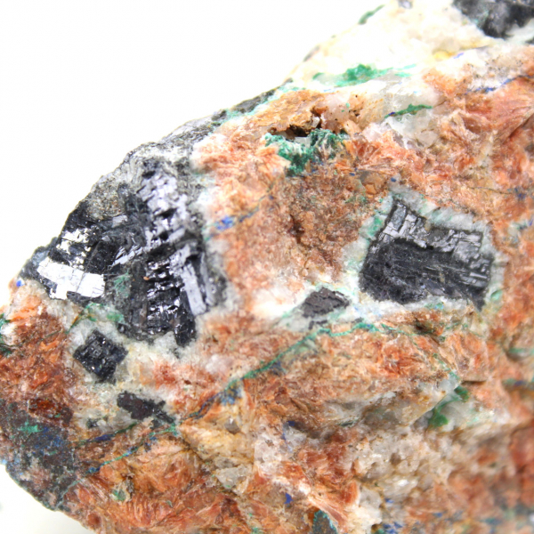 Azurite malachite et galène