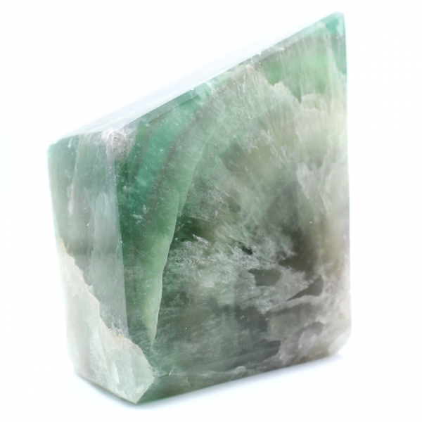Esaedro di fluorite verde