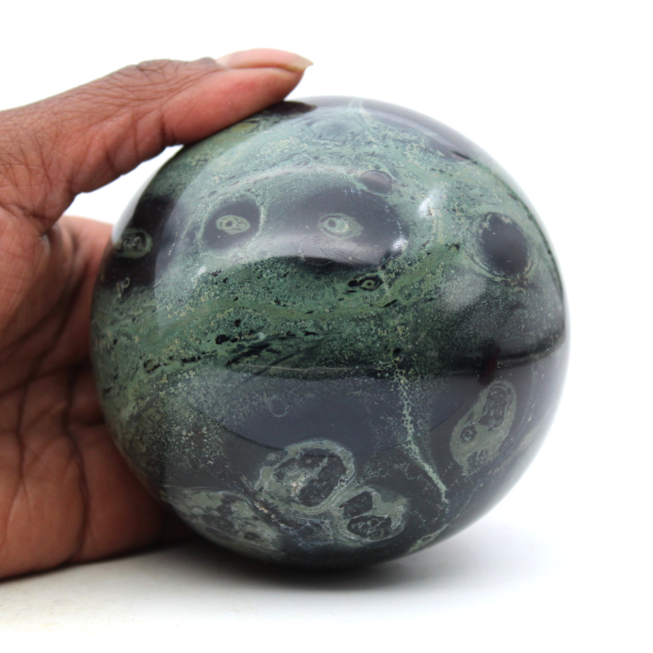 Sphère jaspe kambamba
