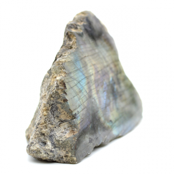 Labradorite d'ornement mi-polie