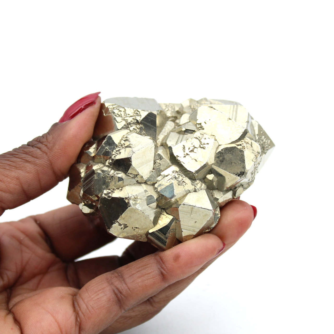 Pyrite naturelle du pérou