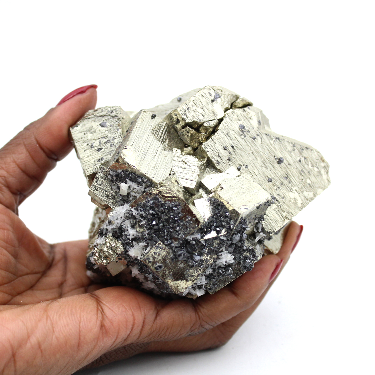 Pyrite cristallisée